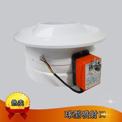 球型喷射口